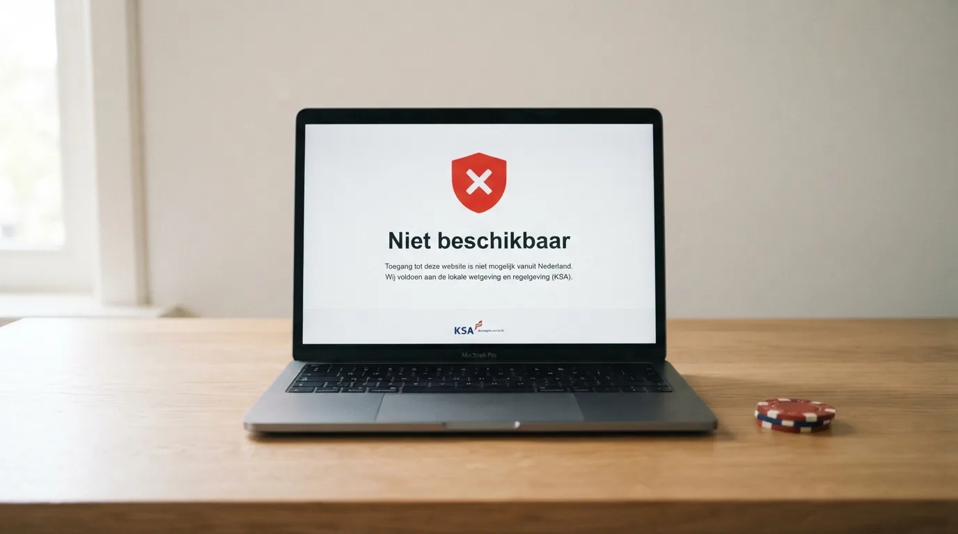 Een Nederlandse paspoortkaart naast een Bitcoin Cash-munt en het Ksa-logo op een scherm